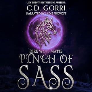 Pinch of Sass Audiolibro Por C.D. Gorri arte de portada
