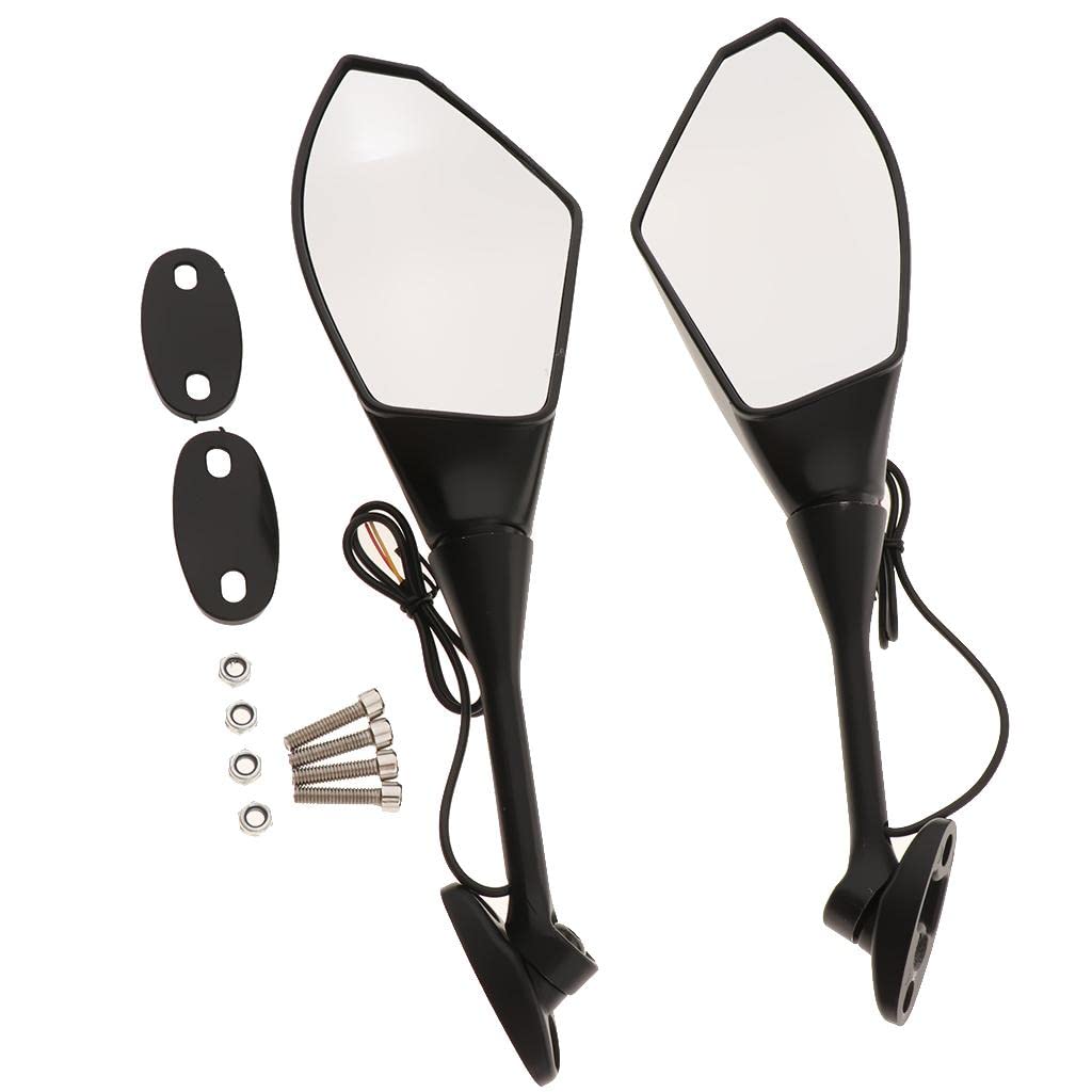 JAZZY PEARLS LED Motorcycle Turn Signal Mirror for Honda CBR600RR 03-08 YHY 173-N7