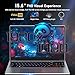 ZOLWAYTAC Laptop Gaming,Gaming laptops,16GB DDR4 512GB SSD,with N100 Processor(UP to 3.4Ghz,4C/4T),15.6
