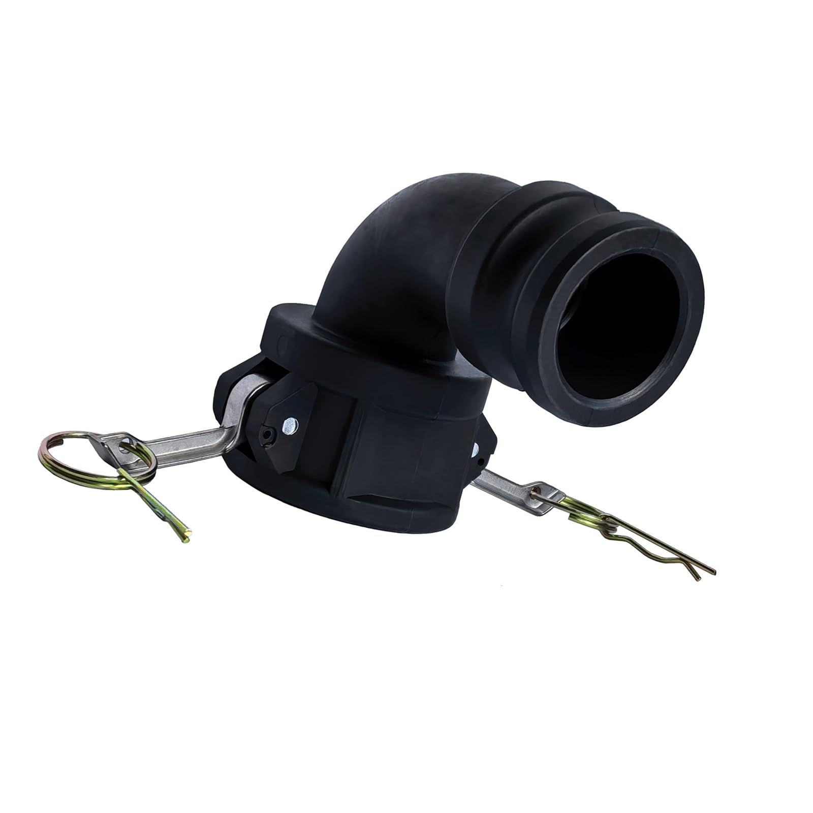Dailibeer Multicolor Ibc Tote Hose Adapter Type Da 90 Degree Elbow 2" Pp Lever Coupler For Transportation, Pump Connection, Pipe Layout, Hose Routing Work