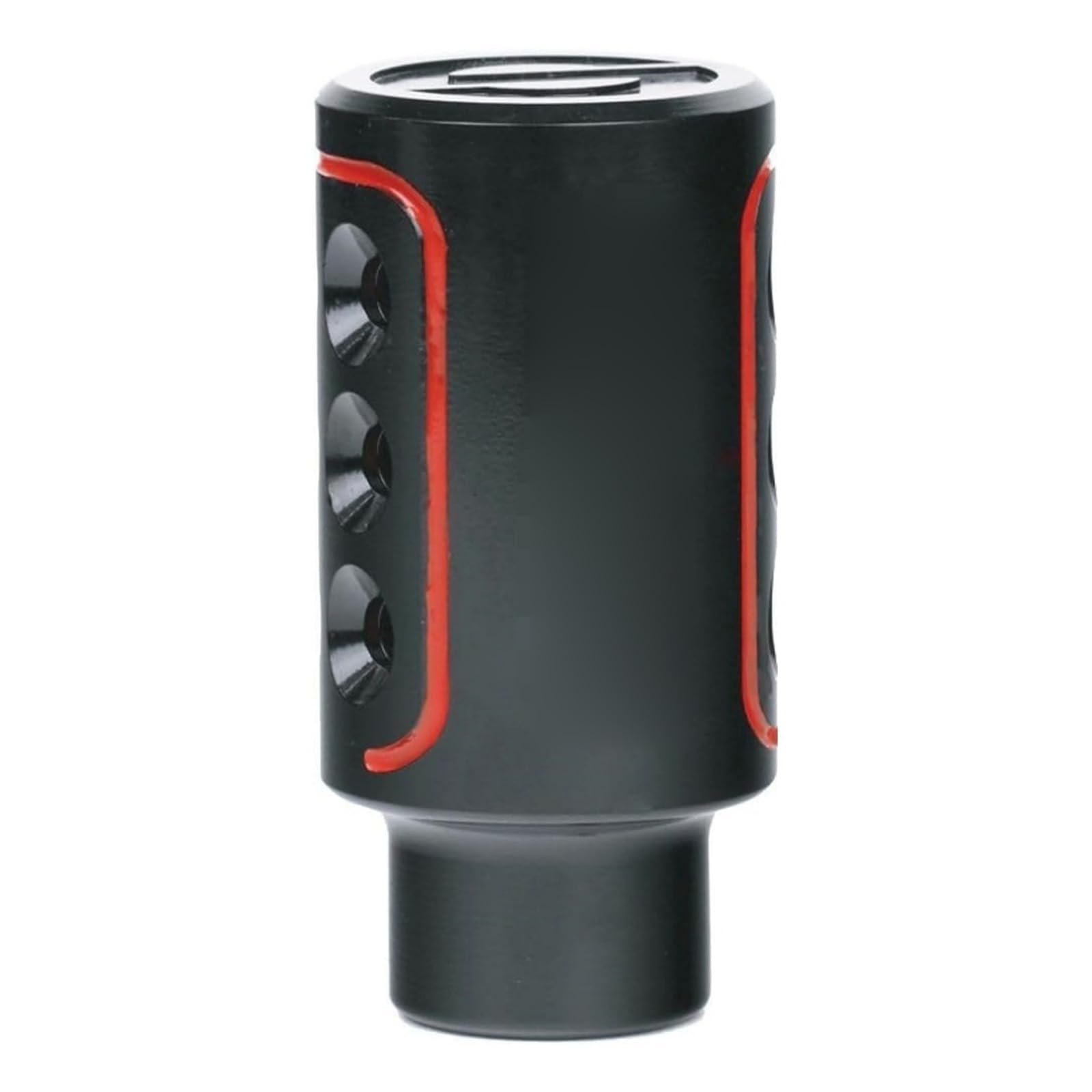 Hsioluted Black Aluminum Alloy Gearstick Handball Gear Knob Shifter Head Fit For Manual Transmission Vehicle Easy Installation Shifter Lever