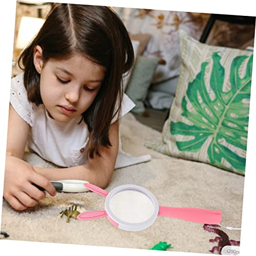 KALLORY Lupa De Animais Lupa De Ensino Lupa De Plástico Lupa De Detetive Mini Brinquedos De Animais