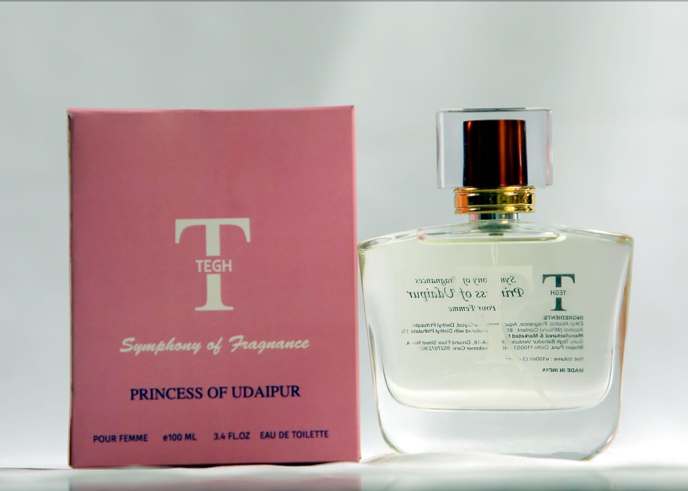 TEGH Princess of Udaipur for Women, 100 ml Symphony of Fragrance-picture-15