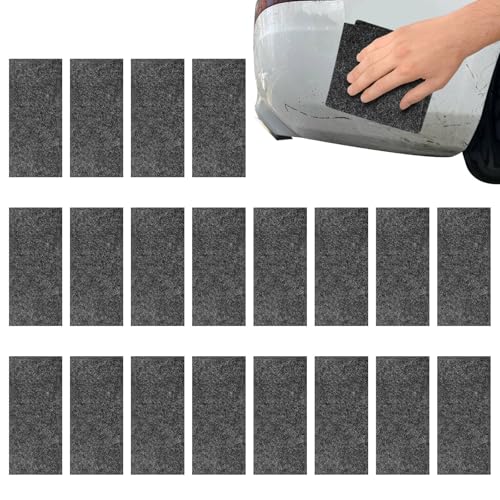 Bagentry 20 Packs Car Scratch Remover Cloth Kit, Nanoklean Car Paint Scratch Repair, Magic Nano Wipes for Vehicles Cleaning Polishing Water Spot Glass Swirls Residues (20)