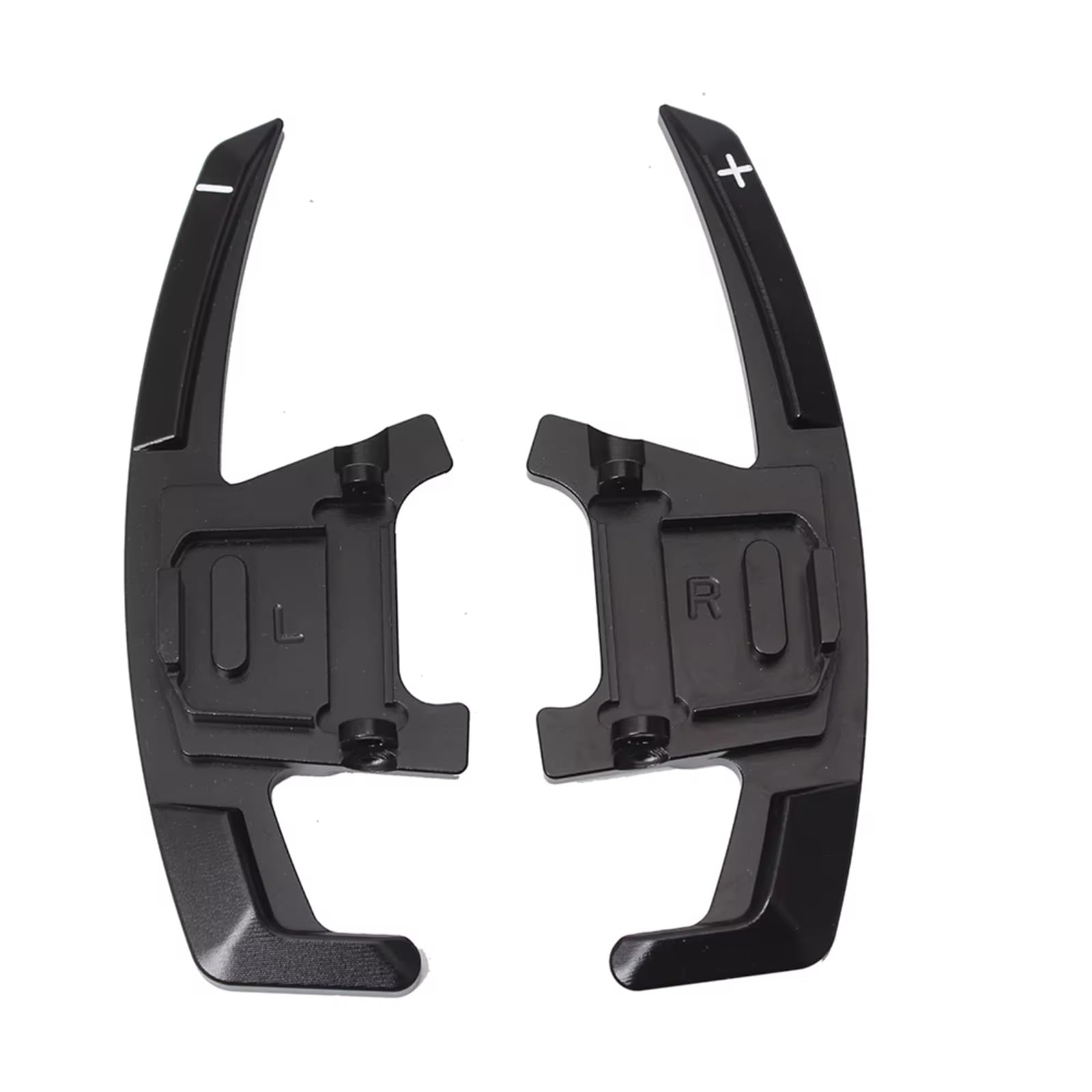 PQAIECXD Paddle Shifter Compatible with Vw for GTD for GTE for MK7 2014-2019 Car Steering Wheel Paddle Shifter Gear Shifter Paddles Extension(Black)
