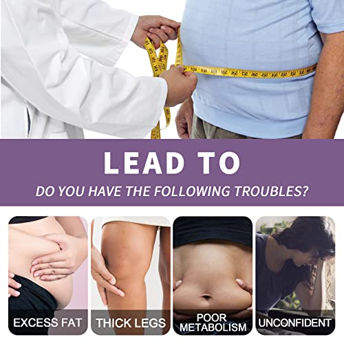 Bossik Zakdavi Kenyan Purple Leaves Weight Loss Cream - Fat Burning Cream For Women Stomach, Legs, Abdomen, Arms, Buttocks (2Pcs) #TOP5