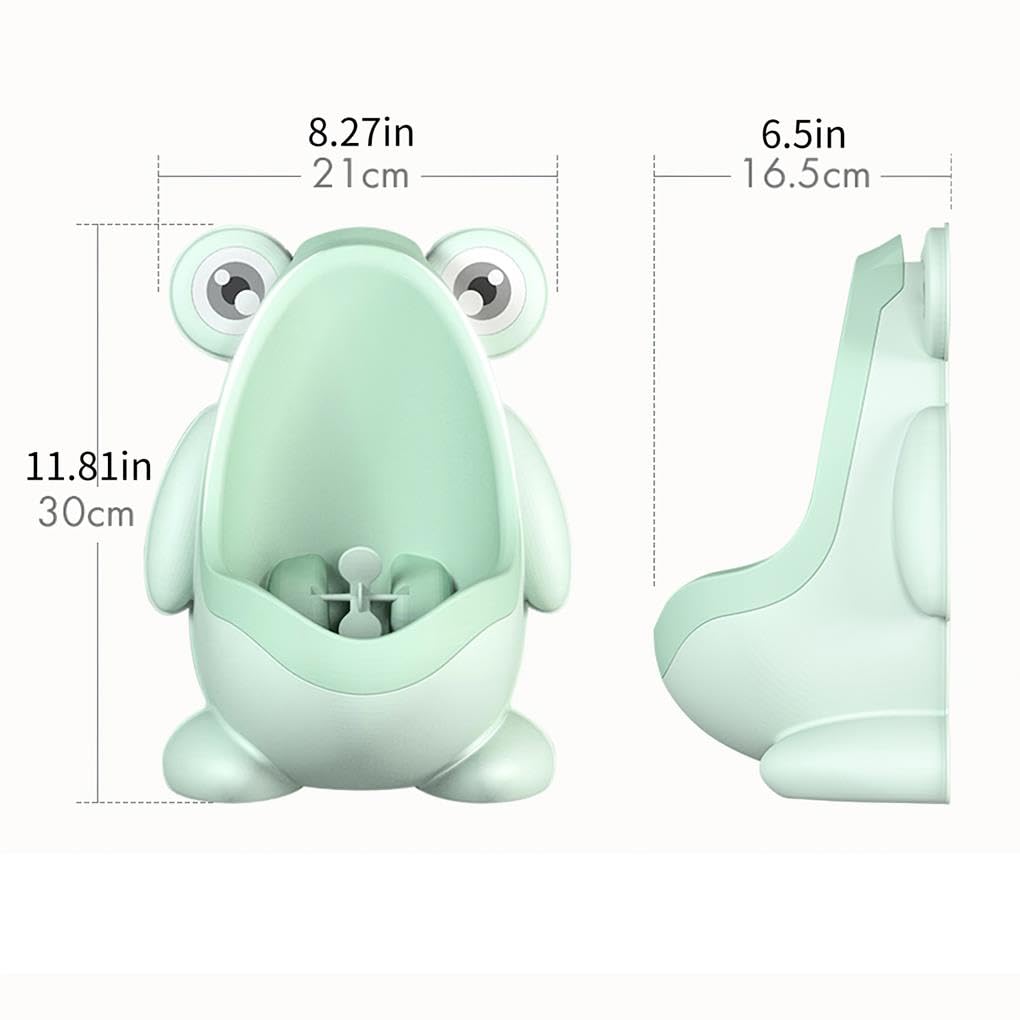 3 Set von wandmontierten Kinder-Urinalen, tragbar, Toilette, Training, Urinieren, Säugling, Kleinkind, Baby, Frosch, Töpfchen, Badezimmer