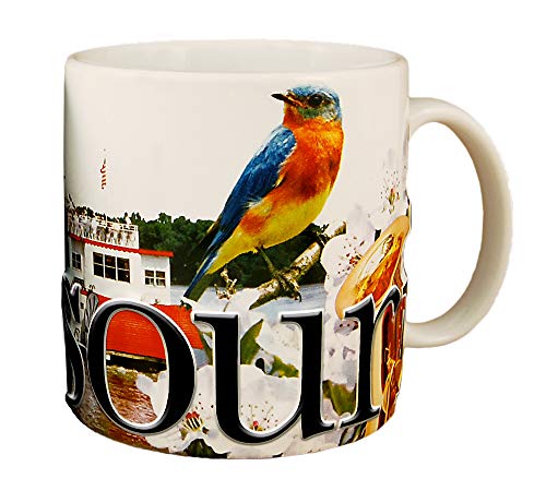 Mug Americaware Missouri 18 oz color relieve miniatura 2