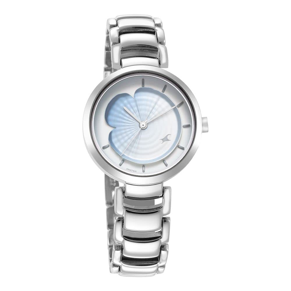 Fastrack Uptown Retreat Quartz Analog Blue Dial Metal Strap Watch for Girls-NS6277SM01 (B0B6BLTGQ1) Amazon Price History, Amazon Price Tracker