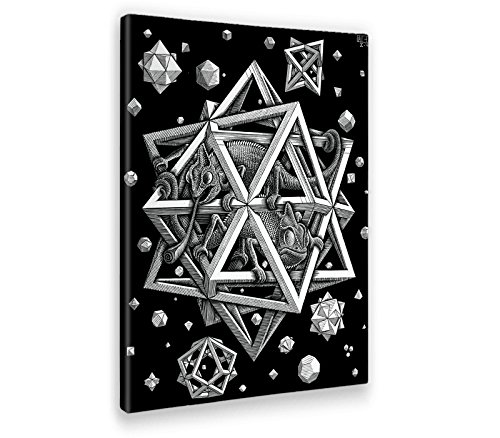Giallobus - Quadro - Stampa Su Tela Canvas - Stars - 50 X 70 Cm