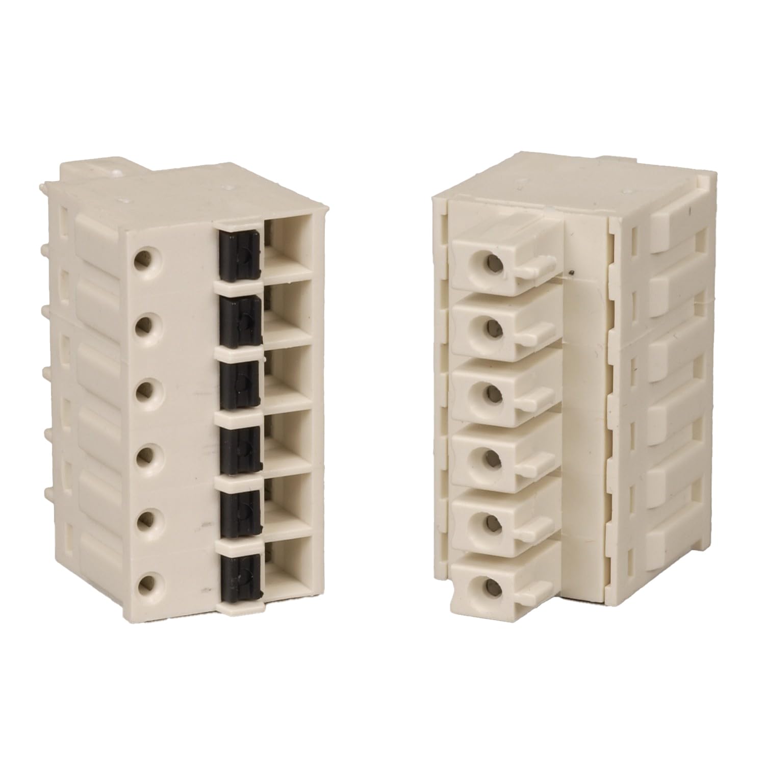 Connectores E/S resorte 6P STB bornier de raccordement rapide pour circuit imprimé