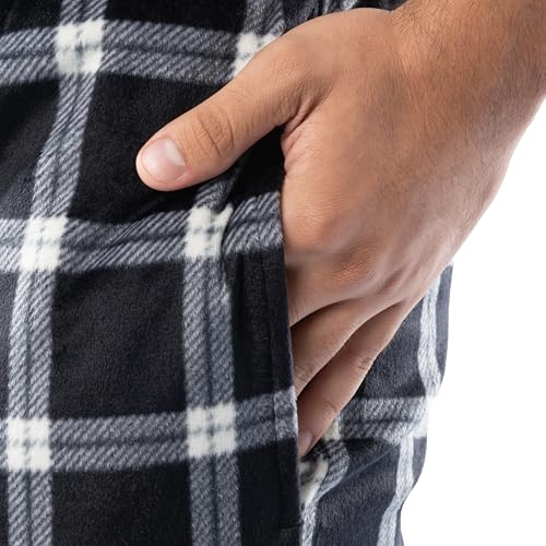 IZOD mens Micro Sueded Fleece Sleep Pajama Pant4