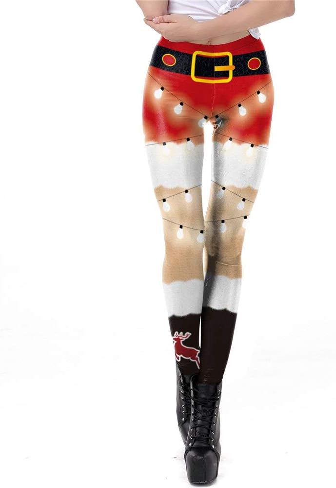 Christmas leggings amazon Clearance