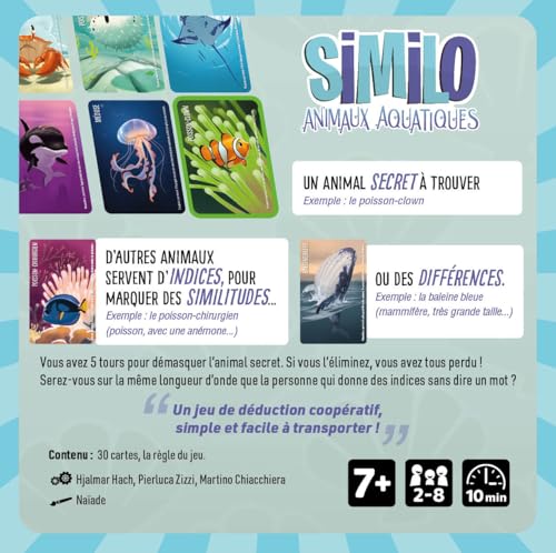 Jeu d'ambiance Gigamic Similo Animaux Aquatiques - vue 4