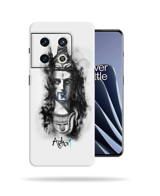 Image of Mahadev Trident Skin Back Protector Film Ultra Thin Scratch Resistant Vinyl (Not Case and Cover) for OnePlus 10 Pro 5G