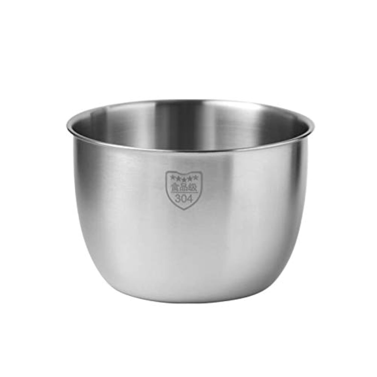Giilayky Kitchen Stainless Steel 304 Mixing Bowl Deep Design Cooking Baking Cake Bread Salad Kitchen Mixer Bowl, 2800ML