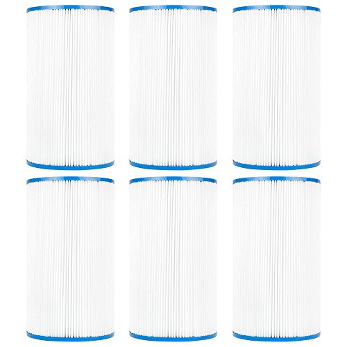 Clear Choice Pool Spa Filter 6.00 Dia x 10.50 in Cartridge Replacement for Hot Springs Aladdin 13004, [6-Pack]