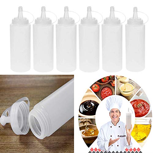 Bouteille Souple à Sauce 200ml - Distributeur Pratique Pour Huiles, Vinaigrettes Et Condiments | Culinaire Maison