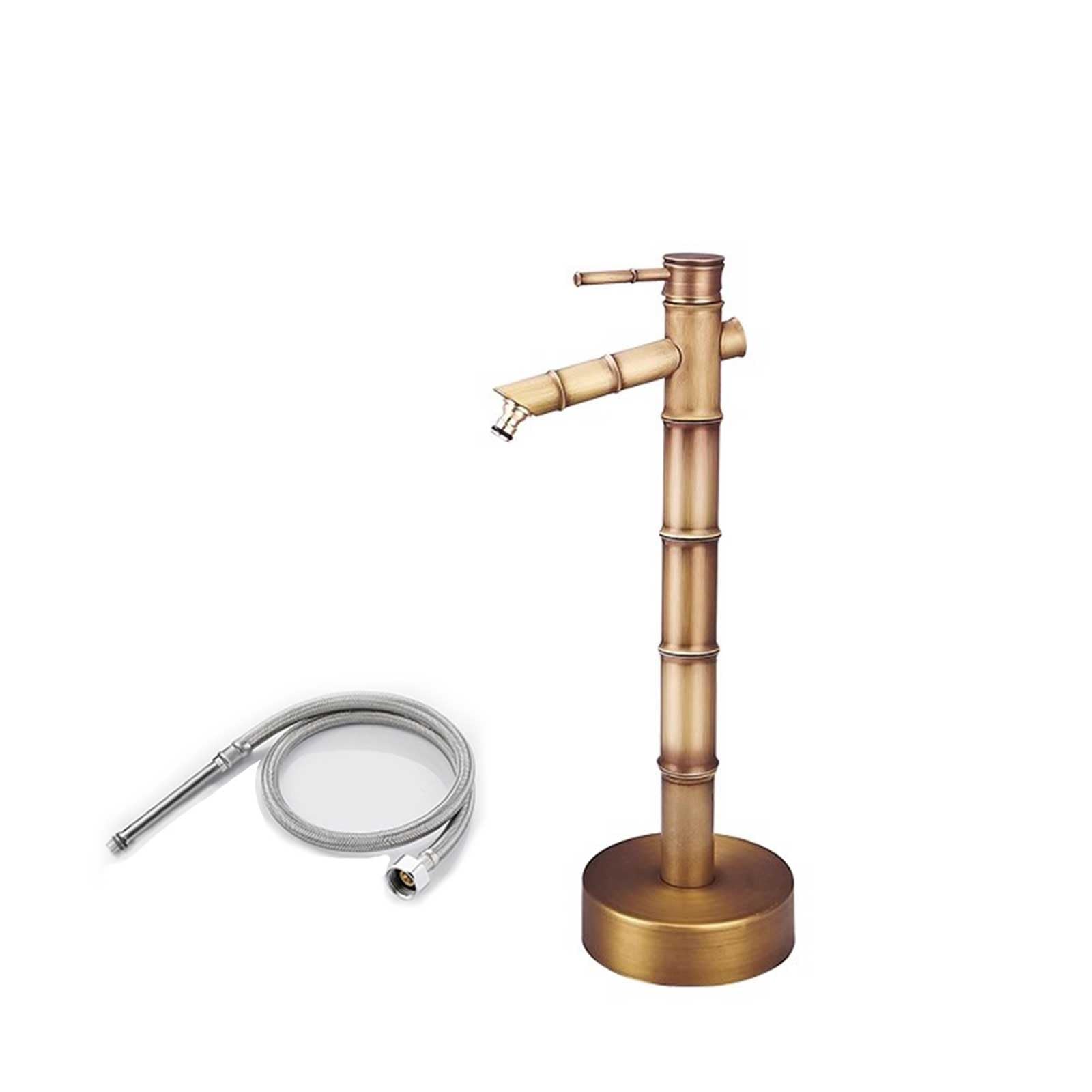 BHGFYXBS Outdoor Brass Vertical Garden Water Column For Irrigation & Washing - 20In Cylinder For Farm, Pasture & Backyard Use,size_name-51cm/20in