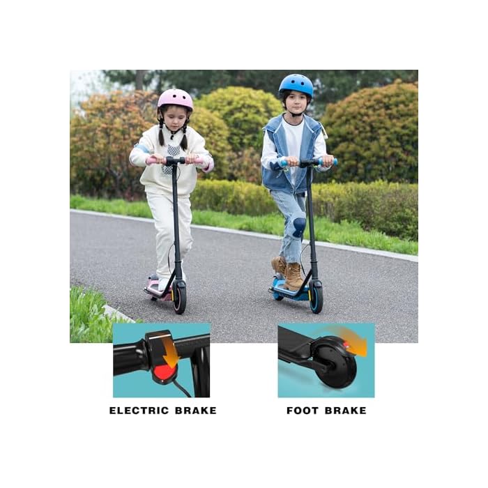 EVERCROSS E6 Kids Electric Scooter and 7-Color Lights - Image 6