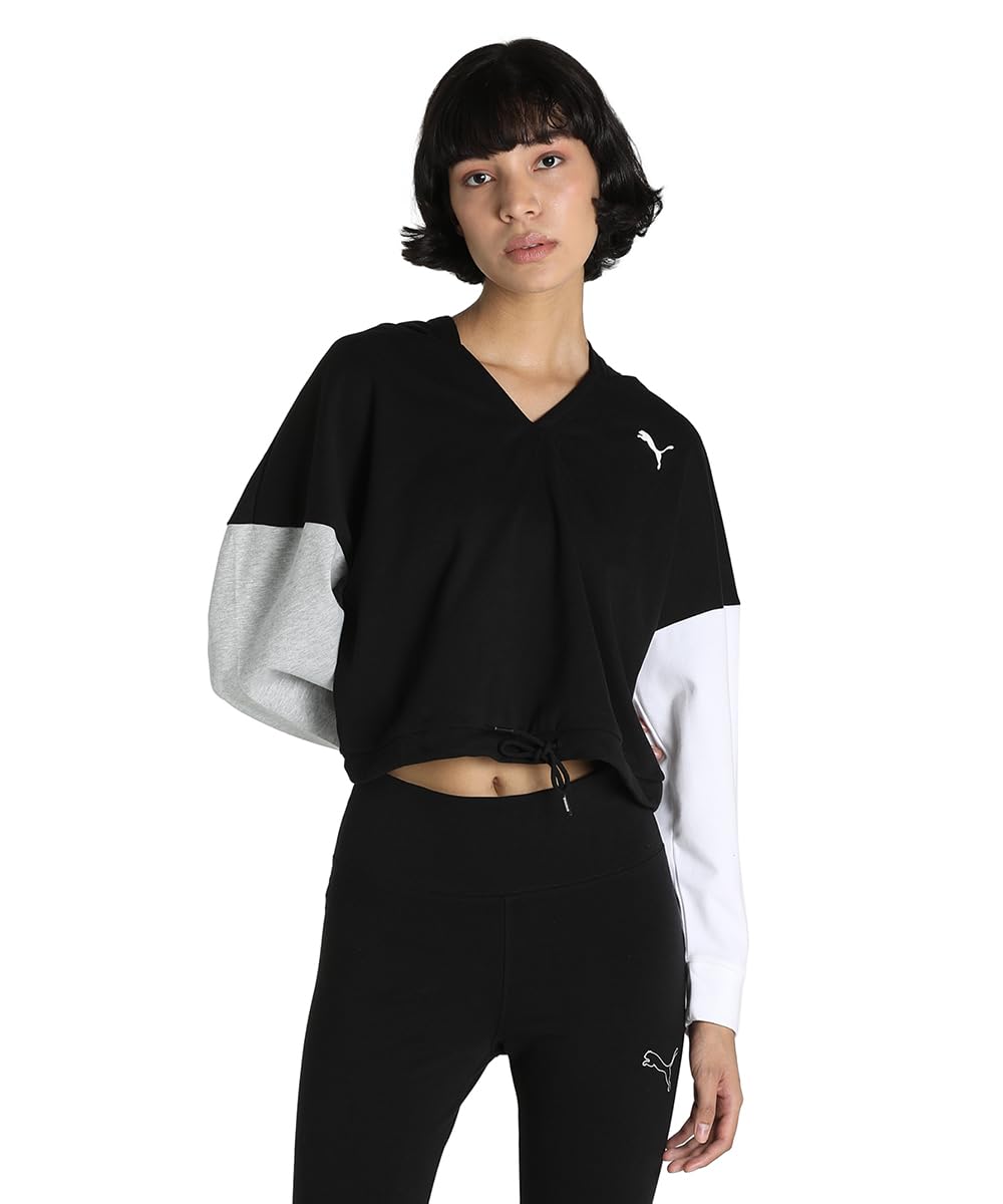 puma Women Cotton Hooded Neck Sweater-picture-23