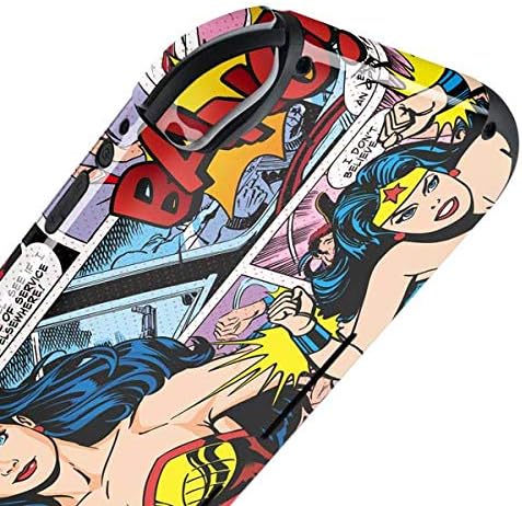 Skinit Decal Gaming Skin Compatible with Nintendo Switch Lite - Officially Licensed DC Comics Wonder Woman Comic Blast Design
