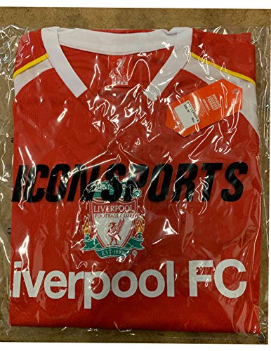Youth Liverpool Training Jersey, Red Color, Licensed Boy's Liverpool Shirt Yl Large #TOP1