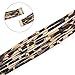 Fesciory Leather Wrap Bracelets for Women, Multi-Layered Boho Leopard Cuff Bracelet Western Jewelry (Brown Leopard)