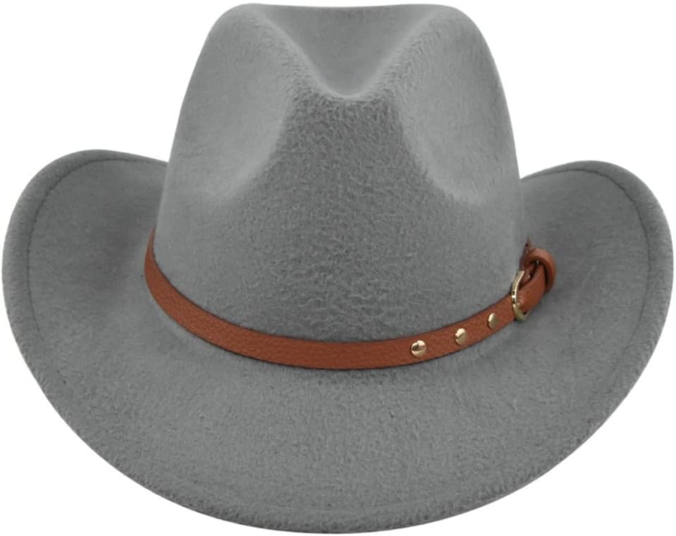 Felt Hats Retro Cowboy Hats Unisex Hats Riding Outdoor Hats