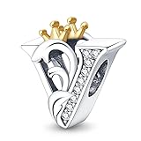 ❤Compatible avec bracelets et colliers à breloques européens❤Compatible avec les bracelets à chaîne serpent, compatible avec les bracelets Pandora.