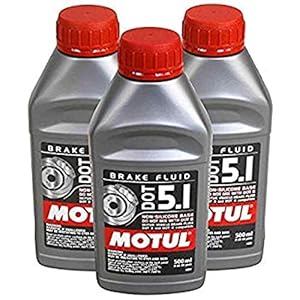Motul DOT 5.1 High Temp. Brake Fluid (3 Pack)