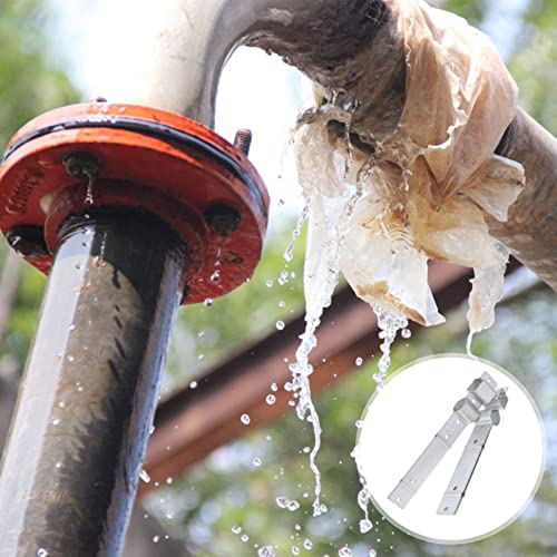 Balacoo 2 Conjuntos Rigid Tube Strap Braçadeira U Suporte Tubo de Tubo Pesado U- Bracket Tube Strap