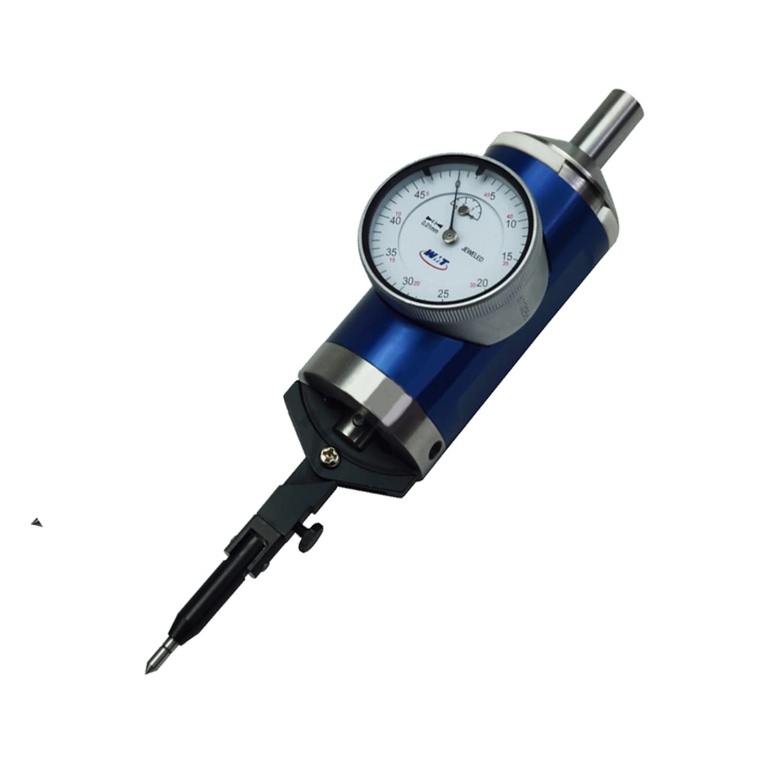 Messuhr, 1Set Koaxial Zentrierung Messuhr Set 0-3mm Center Finder Fräsen Werkzeug 0,01mm Genauigkeit Mit Holz box Mess Werkzeug Für 3D-Drucker, Drehbank, Holzbearbeitung(Indicator)