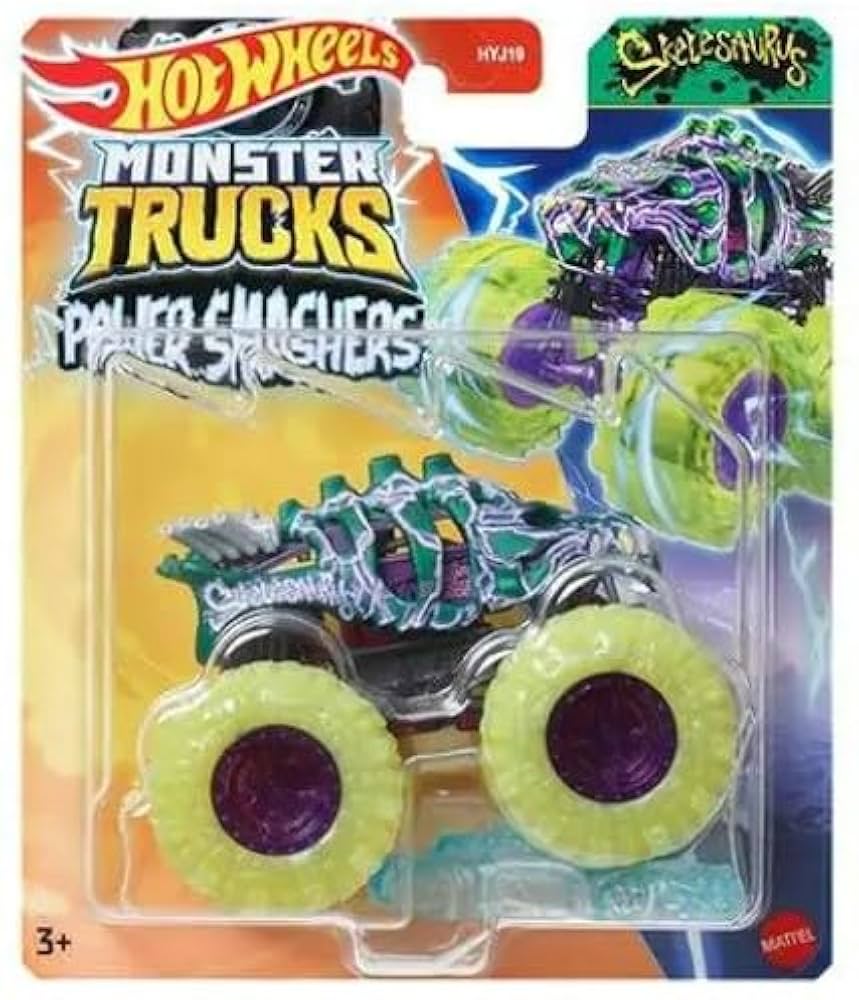 Amazon.com: Hot Wheels Monster Trucks New for 2024 1:64