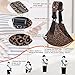 Baby Sling Carrier Adjustable Baby Sling 2025 Upgraded Toddler Sling Comfortable Baby Wrap Carriers Ergonomic-Designed, Travel Friendly Carrying 10-45 LbsLeopard