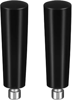 Uonlytech 2Pcs Popcorn Machine Pot Lid Handle Replacement | Commercial Popcorn Machine Knob Replacement Parts 2.48 X 0.94 X 0.47 in