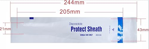 Miniatura 3 de Cubiertas de la funda de la cámara dental intraoral A04-6A caben la mayoría de las cámaras USB | Al por mayor (50)