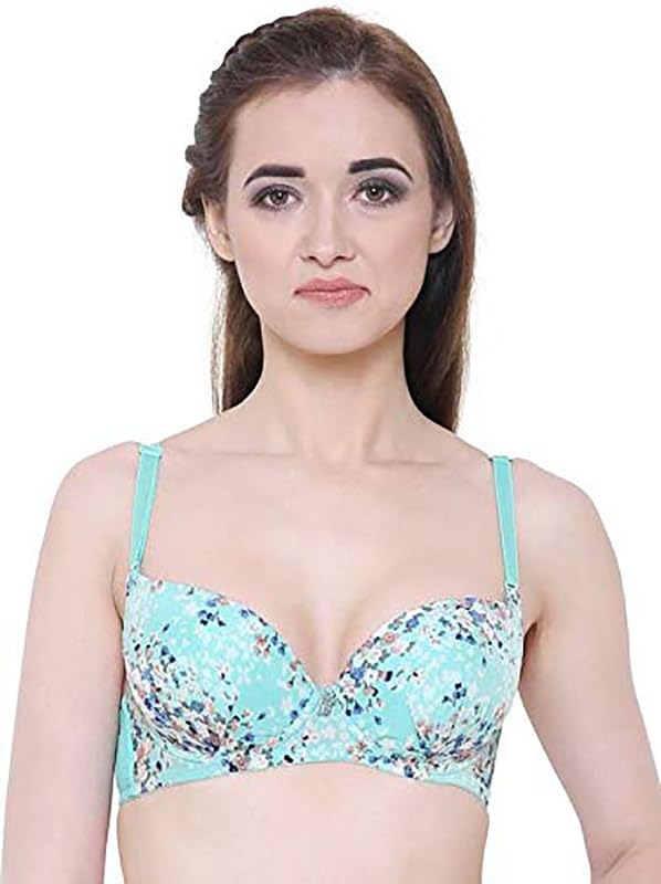 Image of Brachy Women's Polyamide & Elastane Heavily Padded Wired Push-Up Bra