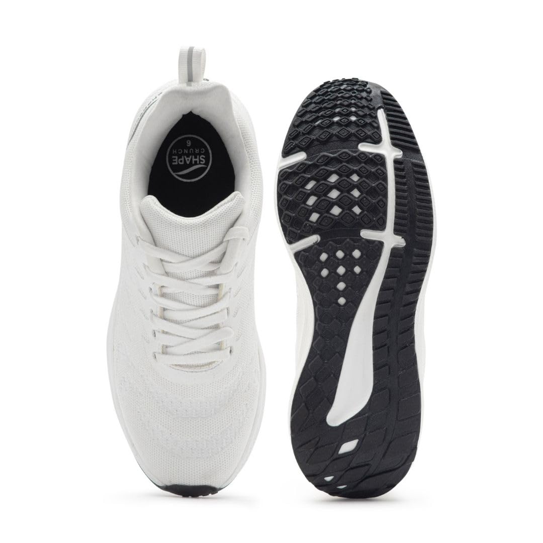 SHAPECRUNCH Zapatos de soporte de arco con plantillas acolchadas suaves para hombre para caminar y correr, cómodos y elegantes