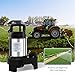 Submersible Water Pump 2/3 HP Stainless Steel Sewage Pump,Automatic Timer 5500 GPH Sump Pump for Garden Irrigation,Basement,Outdoor Drainage, 2'' NPT Discharge Port,50ft Cord