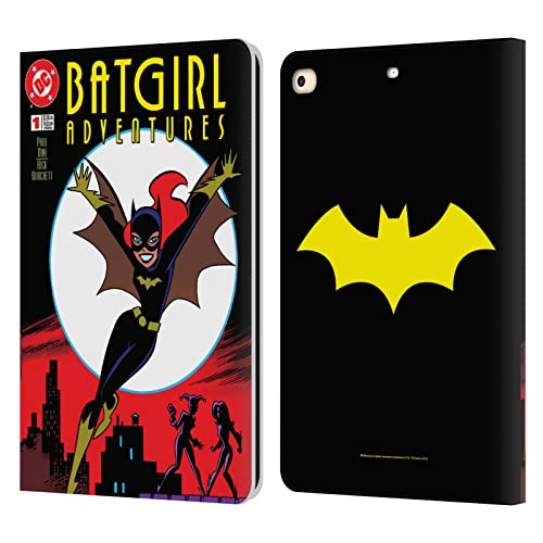 Funda Batgirl Apple iPad 9.7 en cuero tipo libro con soporte ajustable