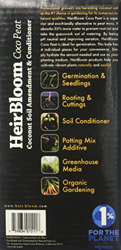 Super Moss (23291) Coco Peat Soil, Small Bale (2.33 ft3)