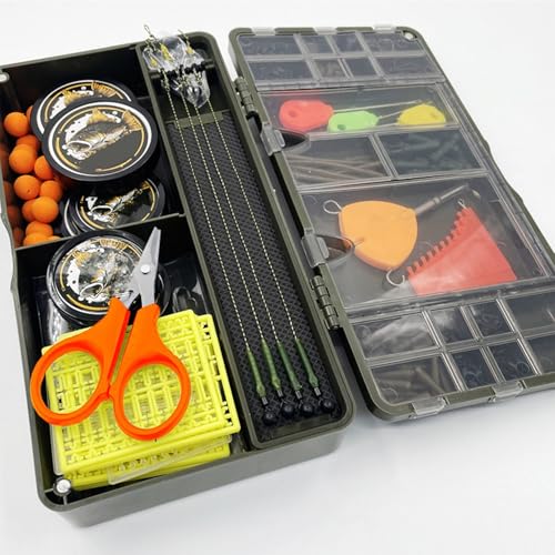 Boîte de pêche pour carpe multifonctionnelle avec compartiments adaptables - 8