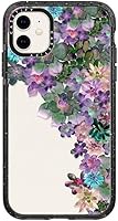Vista 144 de Funda Impact de CASETiFY para iPhone 11 - Rosas Rojas (Transparente) - Negro Claro