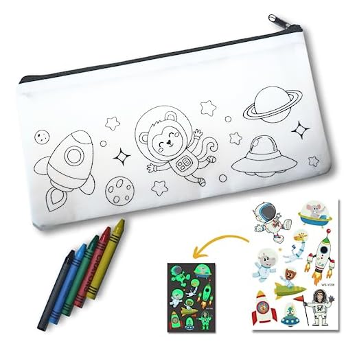 10 Estuches Para Colorear + 10 Láminas De Tatuajes Temporales Infantiles - Estuche Individual Para Pintar Con 5 Ceras De Colores - Regalos Fin De Curso Para Niños Y Cumpleaños