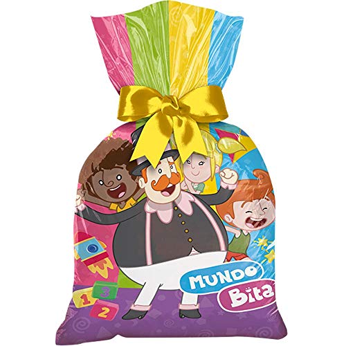Regina Festas Sacola Plastica Mundo Bita 2 12 Un