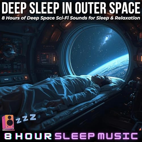🛸 Deep Sleep in Outer Space | 8 Hour Deep Space Sci-Fi Sounds for Sleep, Relaxation, & Meditation 🌌