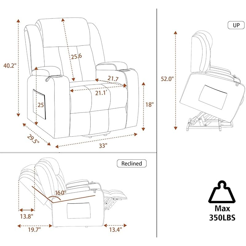 Sillón Plegable Terciopelo Gris miniatura 2