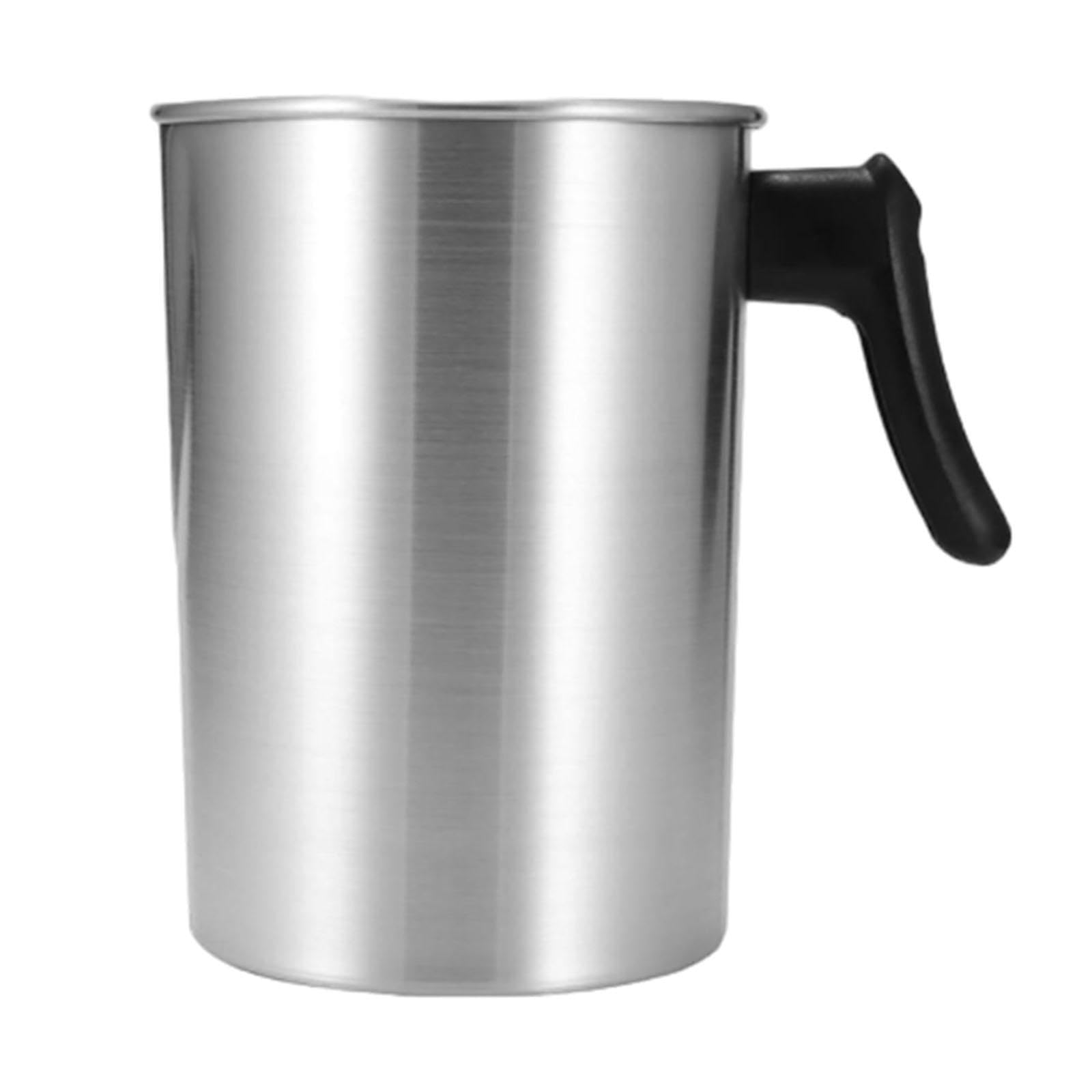 KIXZSAZ Generous Capacity Candle Wax Pouring Container Reliable Melting Pot for Beginners Providing Ample Space for Candle Making Needs.Whether Youre Beginner, Silver, Style A