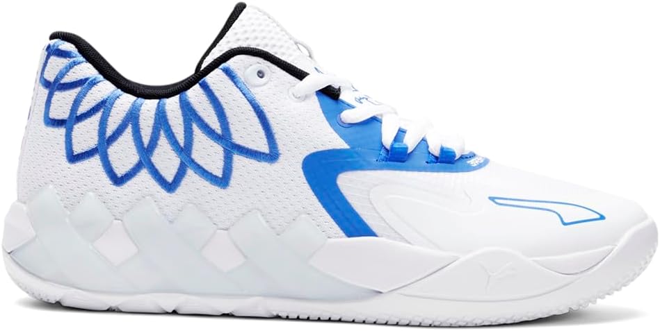 PUMA Mens X Lamelo Ball Mb.01 Lo Basketball Sneakers Shoes - White